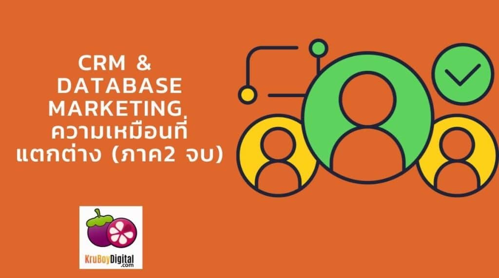 CRM and Database Marketing 2