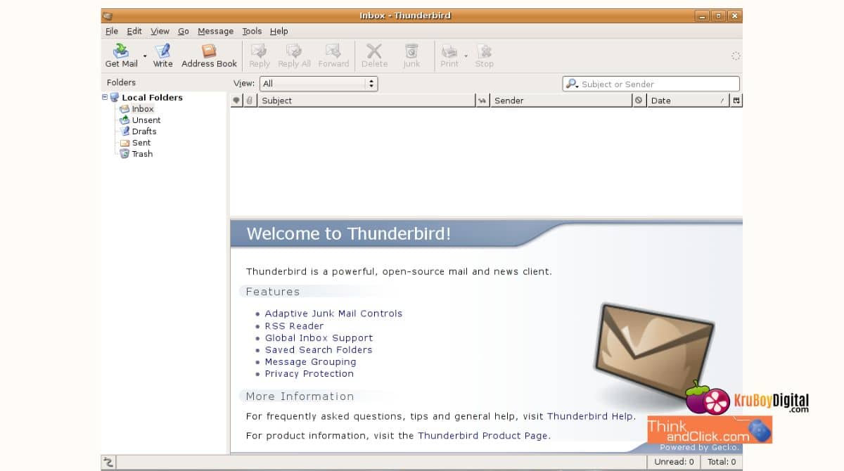 Mozilla Thunderbird 1.5