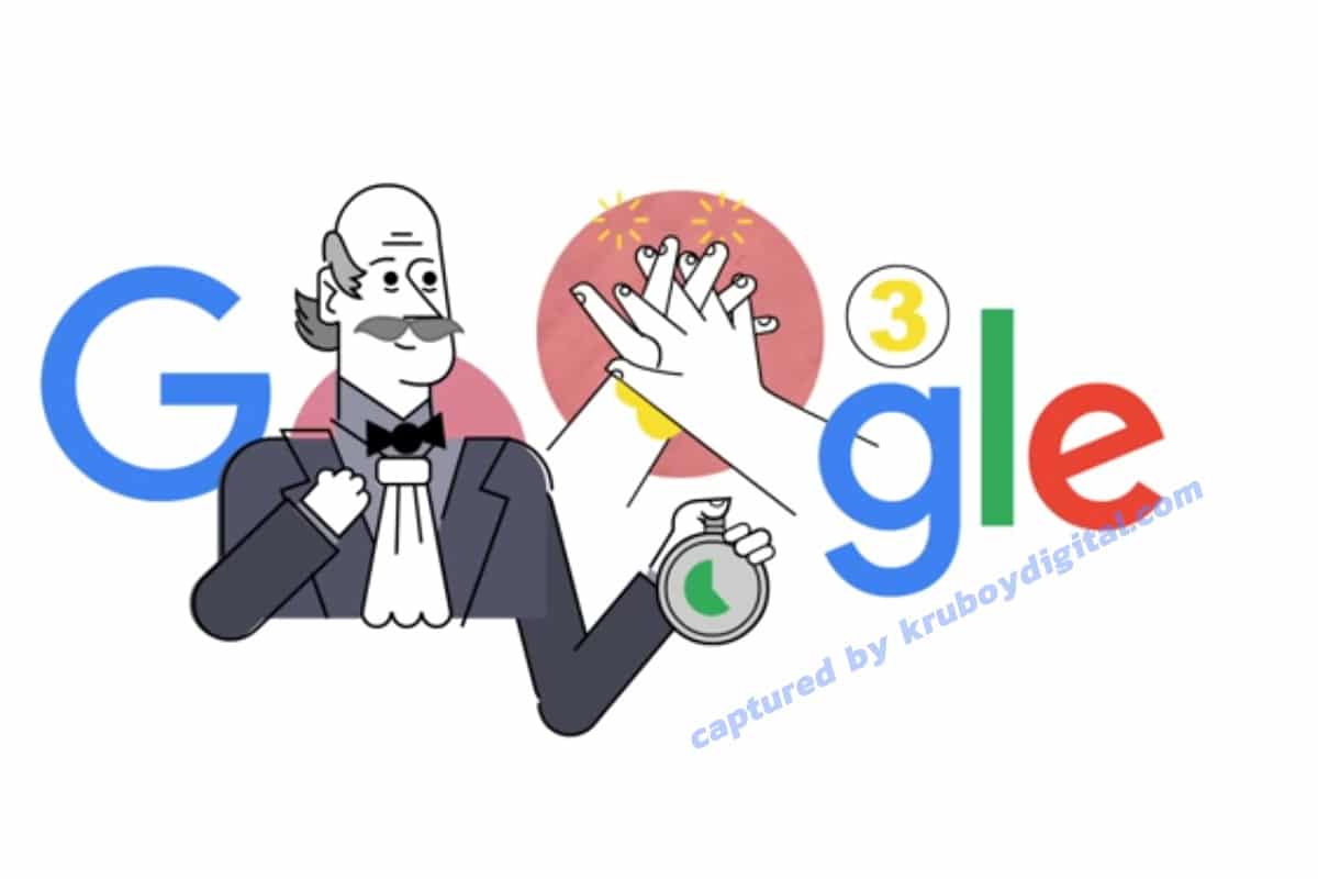 Google Doodle ล้างมือต้าน covid-19